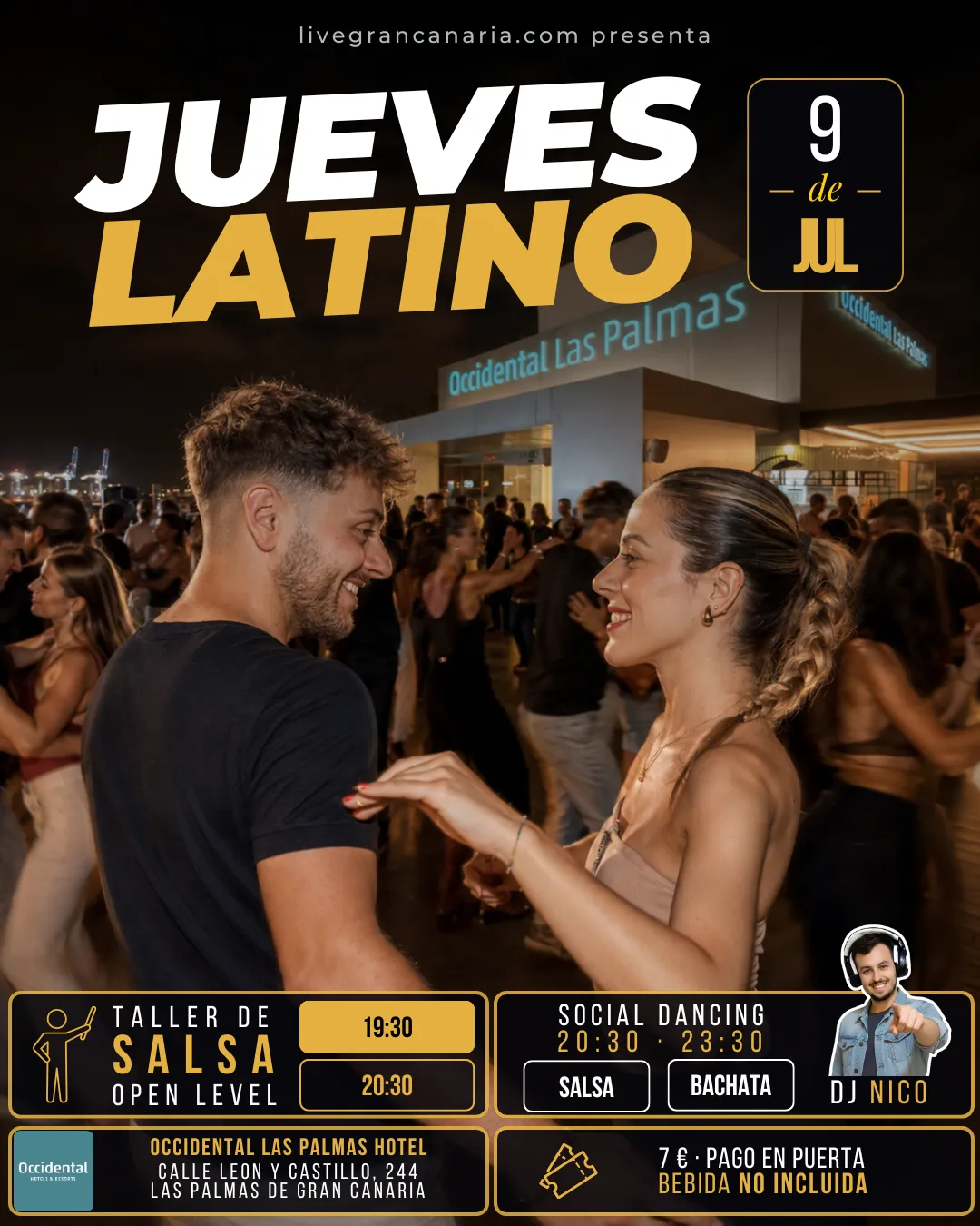 Dancing Latin Night