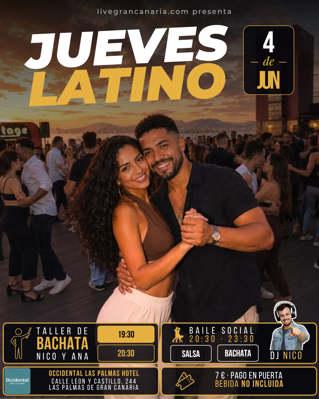 Dancing Latin Night