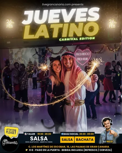 Dancing Latin Night